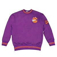 Clemson Tri-Stripe Crewneck Sweatshirt