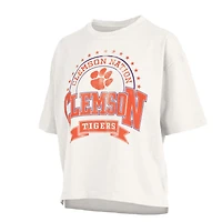 Clemson Stars Boxy Short Sleeve T-Shirt