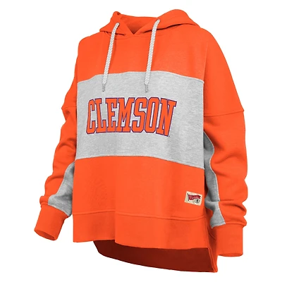 Clemson Color Block Hoodie