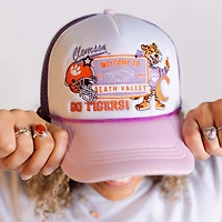 Clemson Layer Patch Foam Trucker Hat
