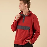 Lumberjack Crosby Fleece Quarter Snap Pullover