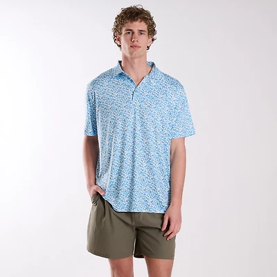 North Carolina Dogwood Printed Polo