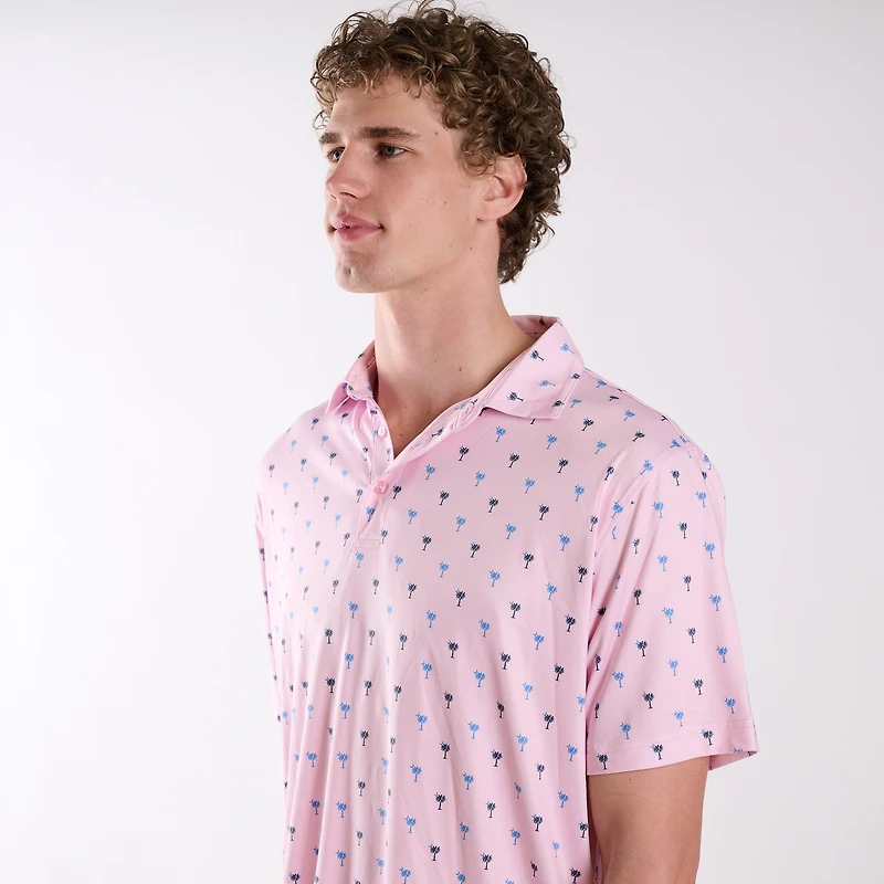 South Carolina Palm Tree Printed Polo