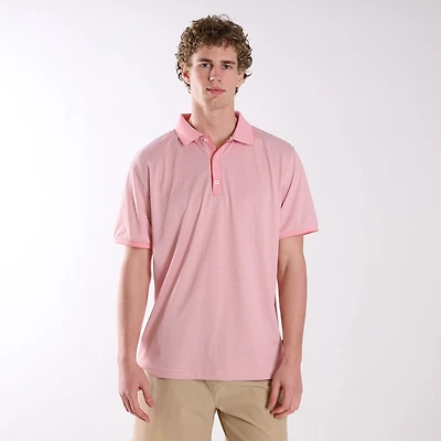 Terracotta Slipknot Stripe Polo