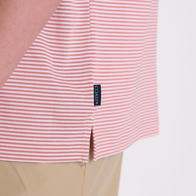Terracotta Slipknot Stripe Polo