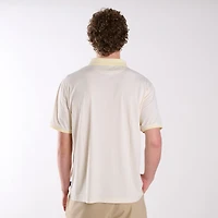 Yellow Slipknot Stripe Polo