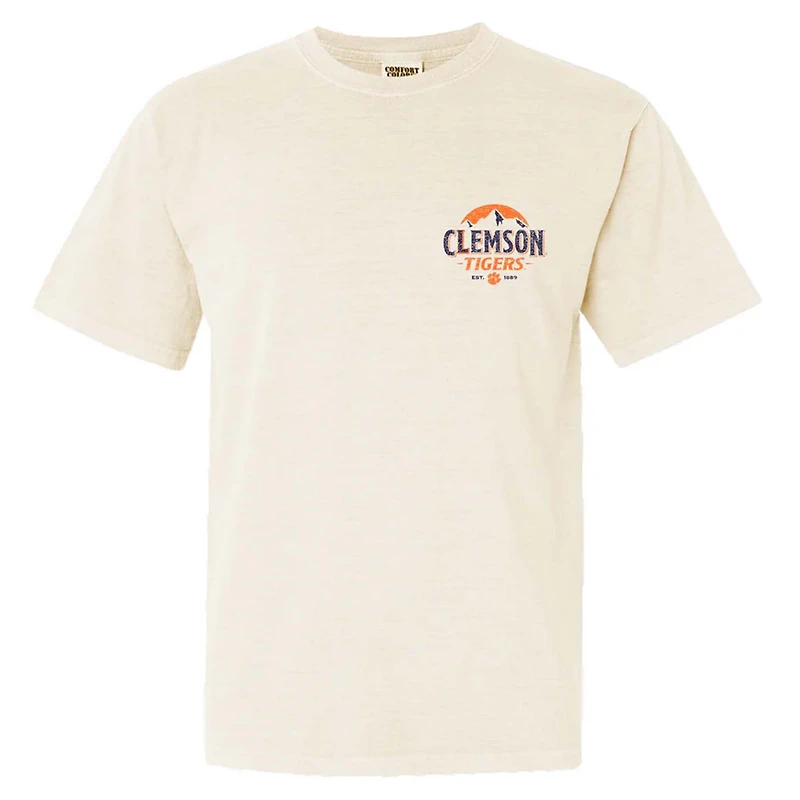 Clemson Camo Mountains Short Sleeve T-Shirt