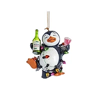 Penguin Party Farm Animal Ornament
