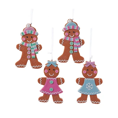 Assorted Claydough Gingerbread Ornament