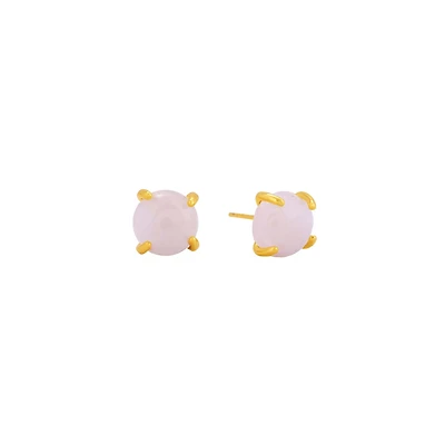 Light Pink Stud Earrings