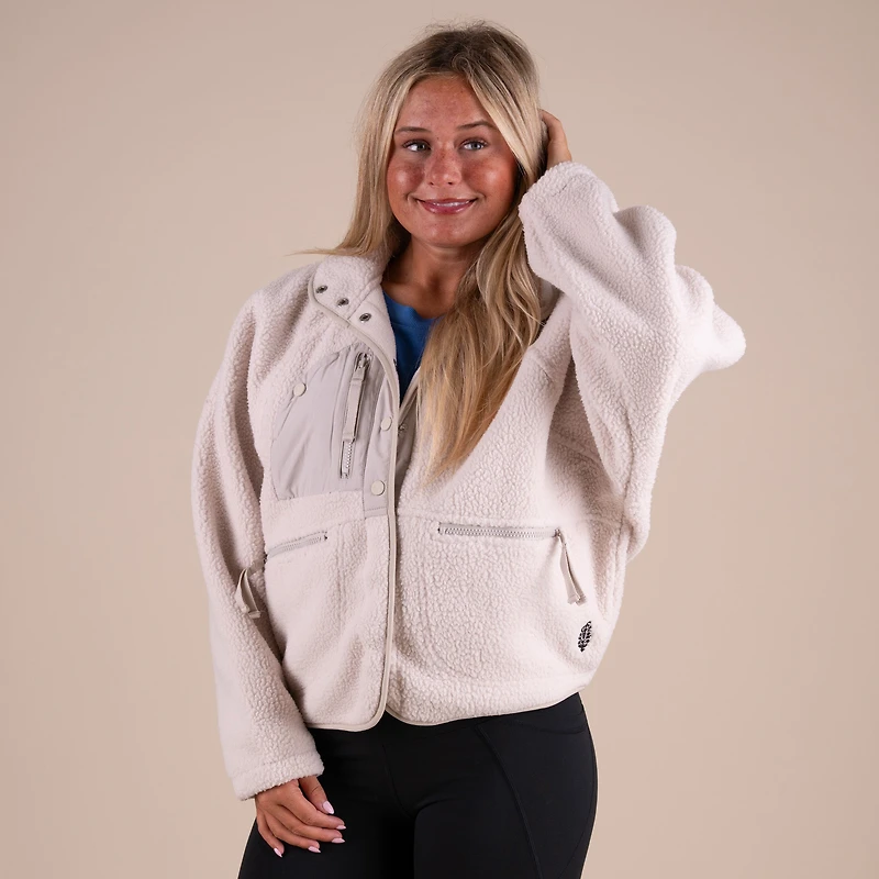 FP Movement Hit The Slopes Fleece Jacket Beige