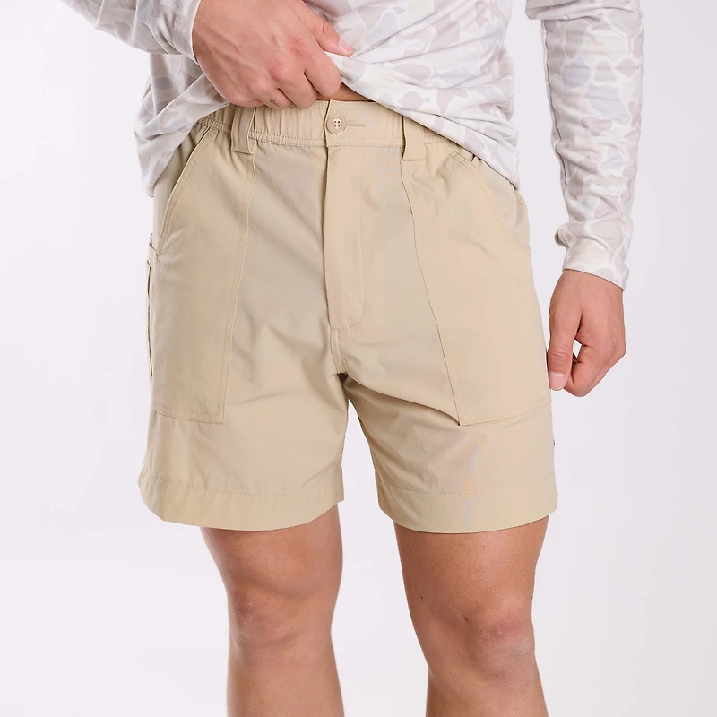 6 Inch Chum Shorts Khaki