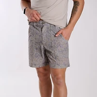 6 Inch Chum Shorts Gray Cobblestone Camo