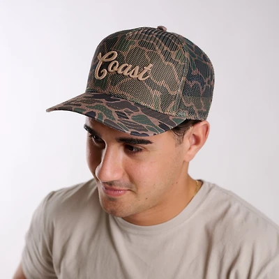COAST Camo Mesh Trucker Hat