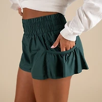 FP Movement Get Your Flirt On Shorts Evergreen
