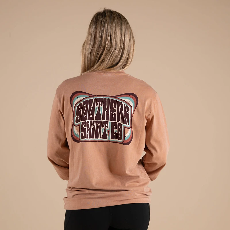 That 70's Tee Long Sleeve T-Shirt Rust