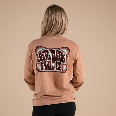 That 70's Tee Long Sleeve T-Shirt Rust