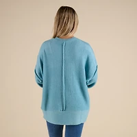 Hacci Oversized One Pocket Sweater