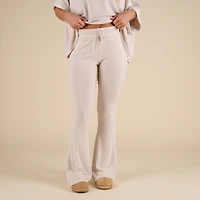 Flare Leg Hacci Lounge Pants