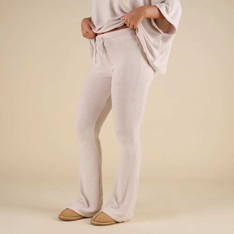 Flare Leg Hacci Lounge Pants