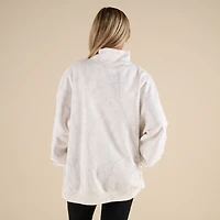 Woodlands Camo Mock Neck Sweatshirt