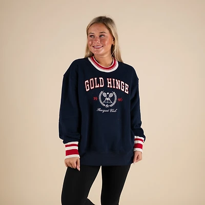 Heritage Club Crewneck Navy