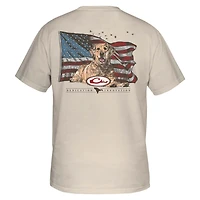 Americana Yellow Lab Short Sleeve T-Shirt