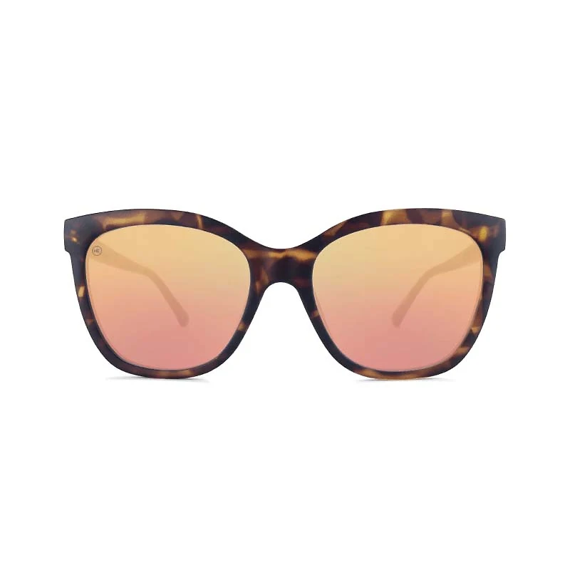 Knockaround® Deja Views Sunglasses in Matte Tortoise Shell and Rose Gold