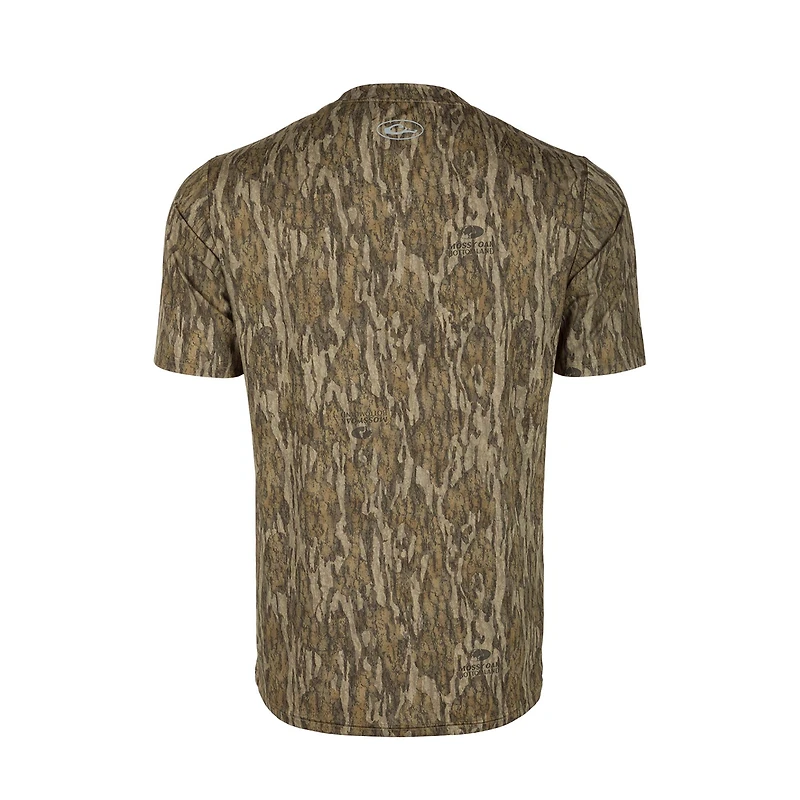 Youth Performance Short Sleeve T-Shirt Bottomland Camo