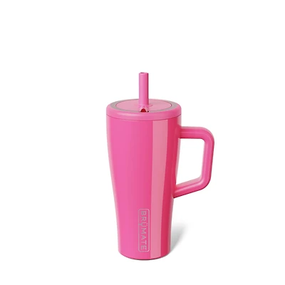 20oz Era Handled Tumbler in Neon Pink
