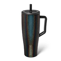 40oz Era Handled Tumbler in Glitter Charcoal