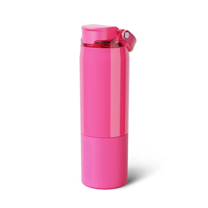 25oz Rise Water Bottle in Neon Pink