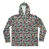Auburn Camo Sol Series Long Sleeve Performance Hoodie