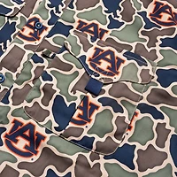 Auburn Camo Frio Tech Series Short Sleeve Fishing Shirt