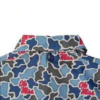 Ole Miss Camo Frio Tech Series Long Sleeve Fishing Shirt