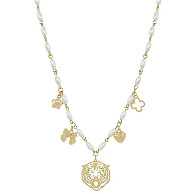 Tiger Charm Necklace