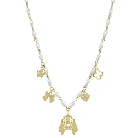 Hound Dog Charm Necklace