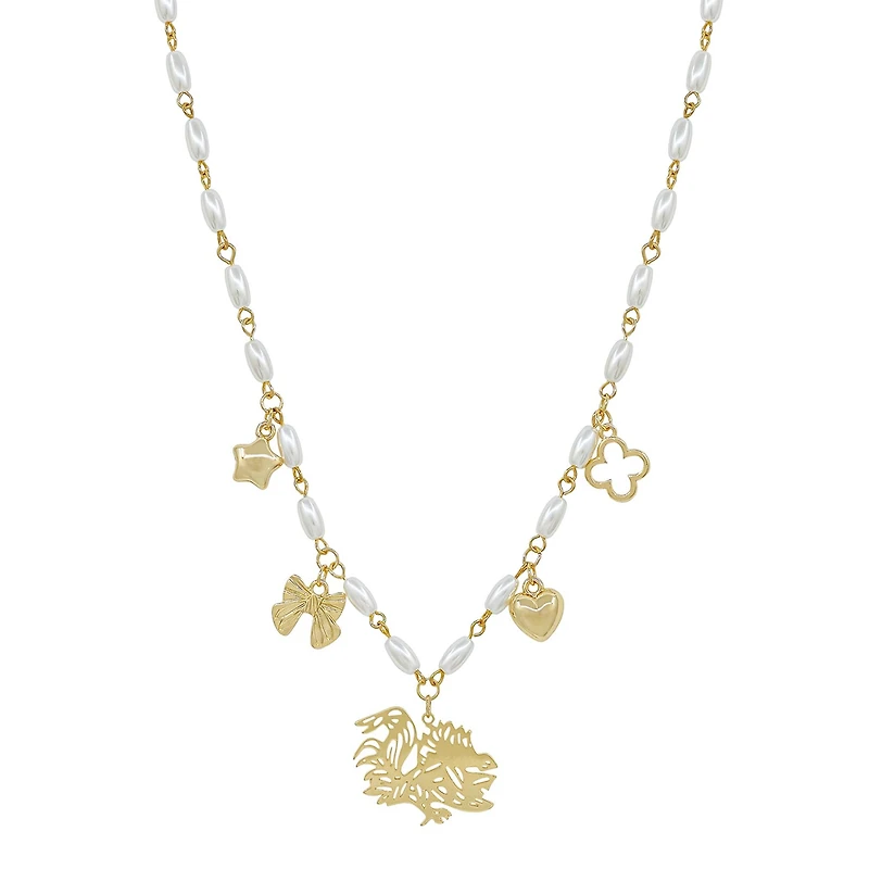 Gamecock Charm Necklace