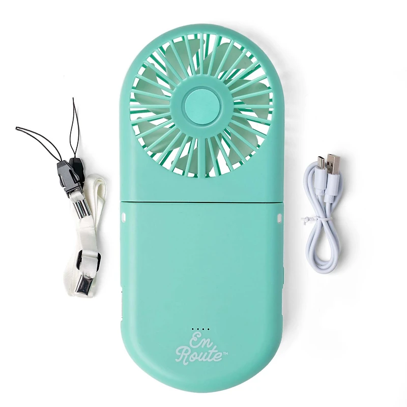 Breeze Bank 2-in-1 Power Bank Fan - Assorted