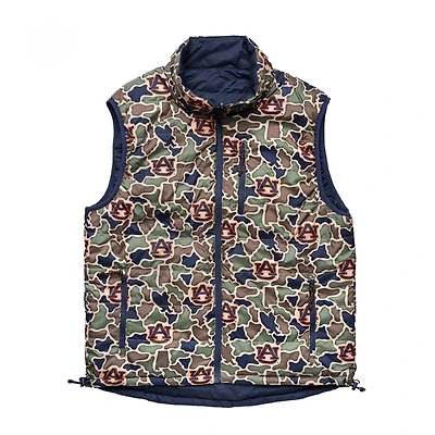 Auburn Camo Reversible Vest