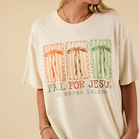 Fall For Jesus Short Sleeve T-Shirt