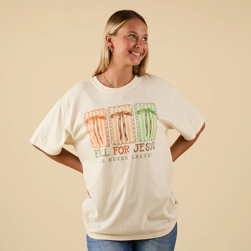 Fall For Jesus Short Sleeve T-Shirt