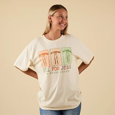 Fall For Jesus Short Sleeve T-Shirt