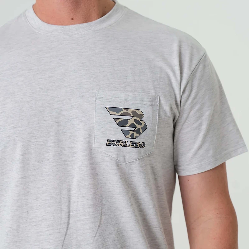 Flying B Deer Camo Logo Short Sleeve T-Shirt