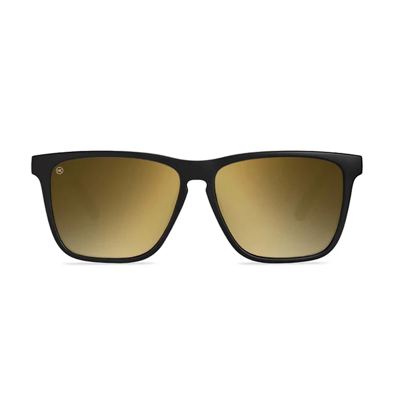 Knockaround® Fast Lane Sunglasses in Black and Gold