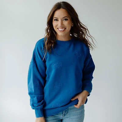 Women's Florida Ritter Repeat Lantern Crewneck Sweatshirt