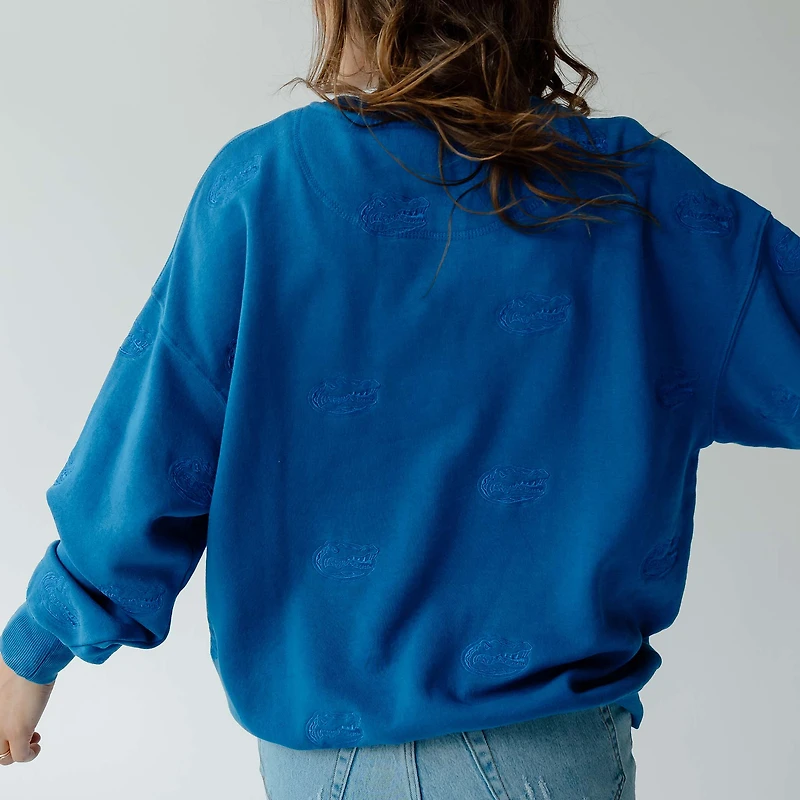 Women's Florida Ritter Repeat Lantern Crewneck Sweatshirt