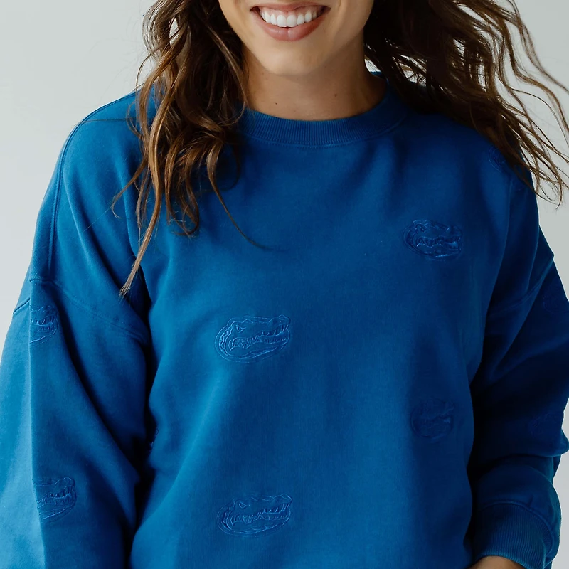 Women's Florida Ritter Repeat Lantern Crewneck Sweatshirt