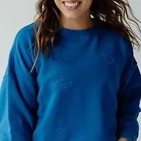Women's Florida Ritter Repeat Lantern Crewneck Sweatshirt
