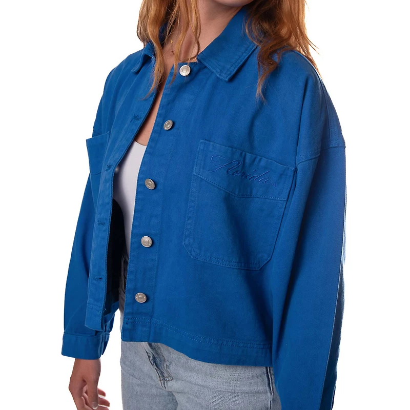 Women's Florida Sanders Embroidery Canvas Twill Jacket